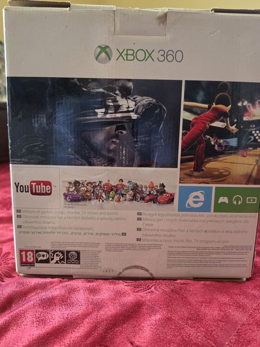 x box 360 + 3 jocuri cunoscute