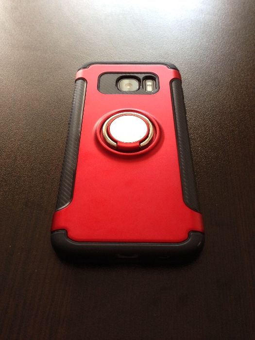 Samsung Galaxy S7 + гумиран, дизайнерски и противоудрен калъф