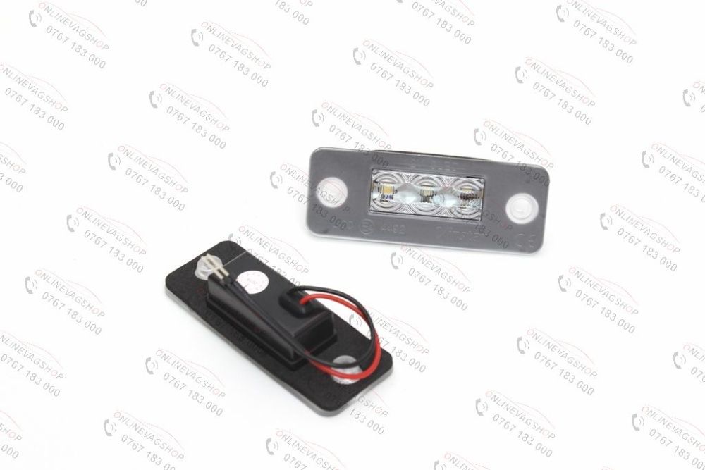 Set lampi LED numar Audi A8 D3 2002-2010