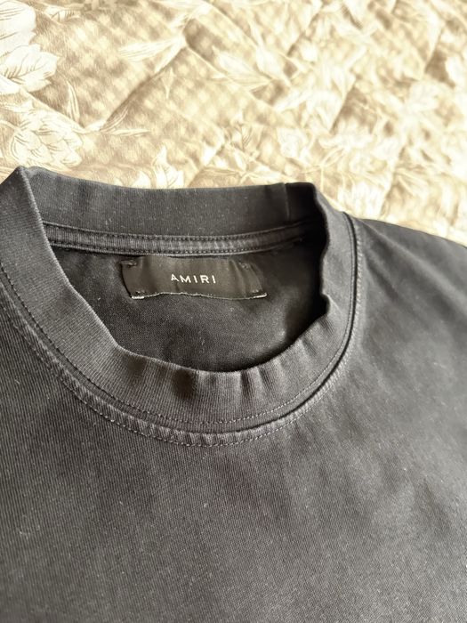 Tricou Amiri negru - S nou