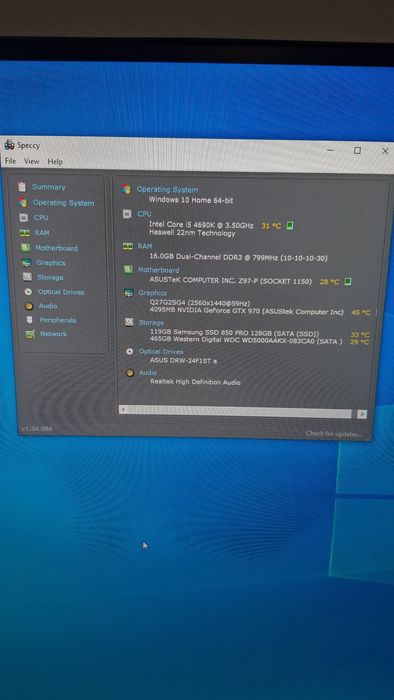 PC Gaming i5, 16 GB RAM, GTX 970 4 GB