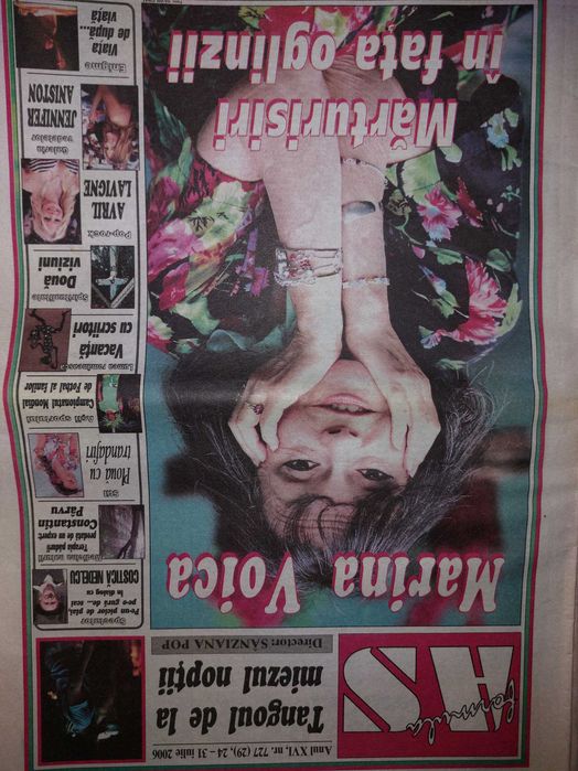 Revista Formula As cu Marina Voica pe coperta