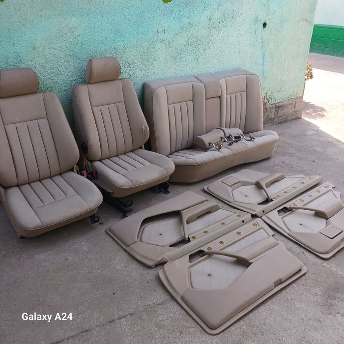 Салон  на мерседес w 124