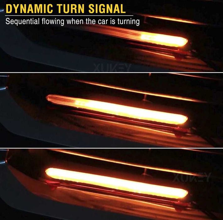 Дневни Светлини с БЯГАЩ Мигач – DRL