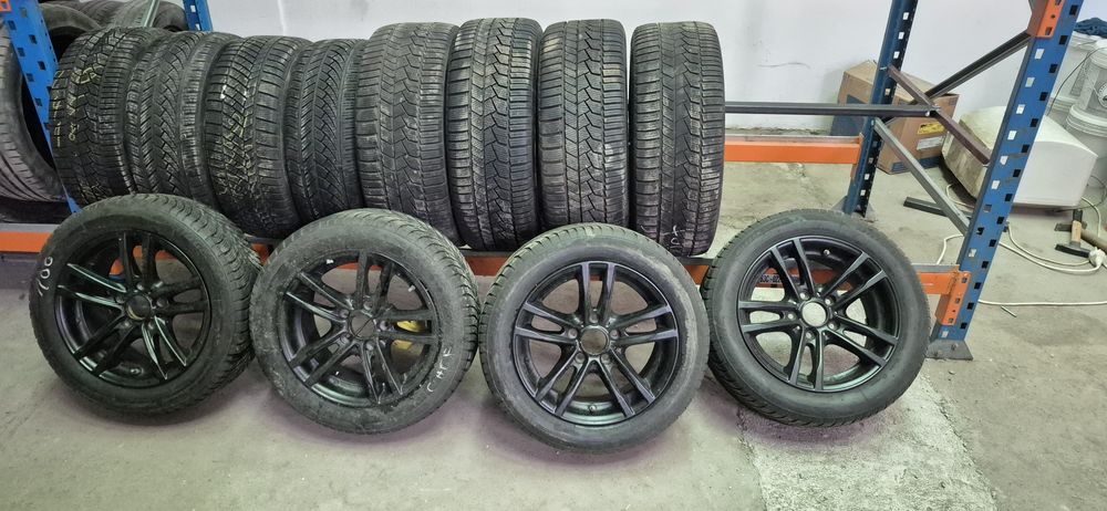 Jante aluminiu  bmw + cauciucuri