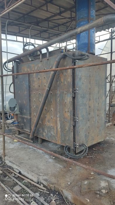 Ko'mir va gaz katyol (kotyol котëл)   Котлы для теплиц