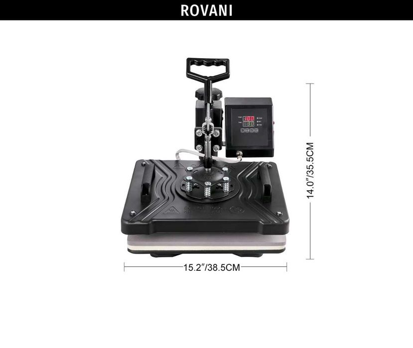 30x38cm Термотрансферна Преса за тениски и други продукти