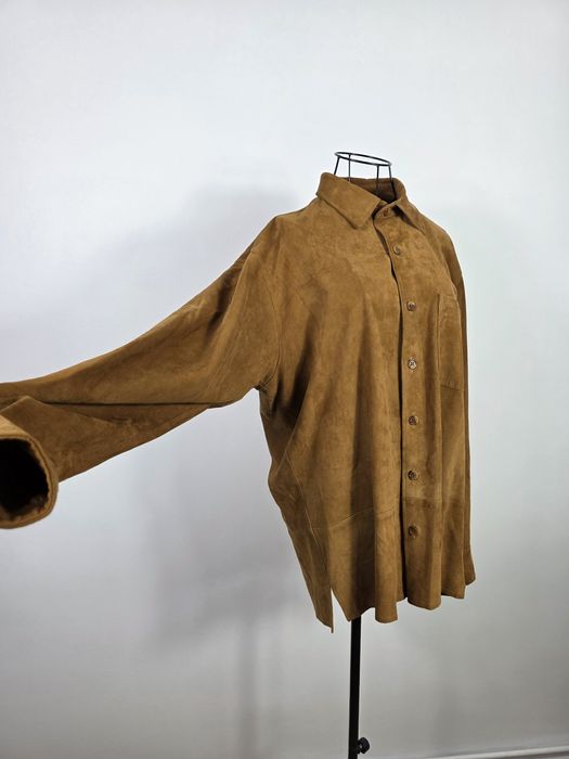 Camasa barbateasca din piele