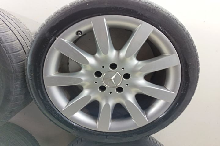Set jante aliaj R18 Anvelope uzate 8 1/2Jx18H2 Et43 A2114011902 5x112