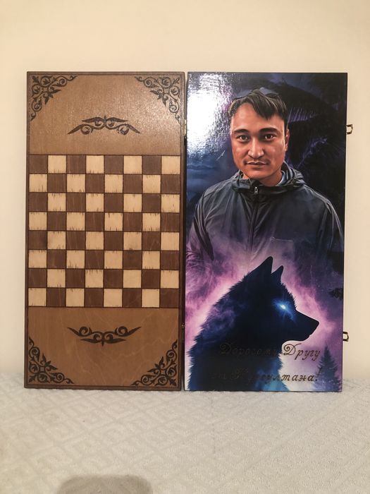 Нарды(выжегание ручная работа)