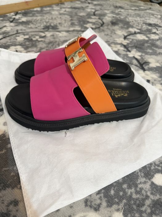 Papuci dama Hermes