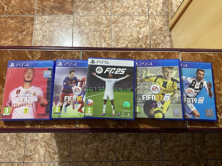 Vând FC25 nou + alte jocuri ps4