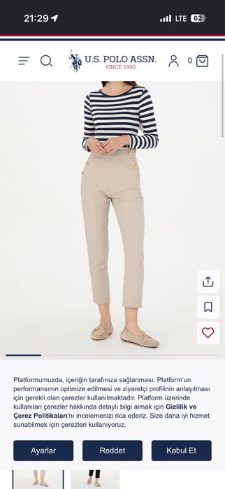 Pantaloni Polo marimea L noi cu eticheta