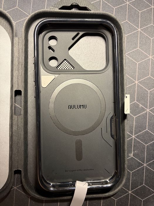 Titlu: Husă MagSafe aulumu pentru iPhone 17 Pro (Răcire & Aluminiu)