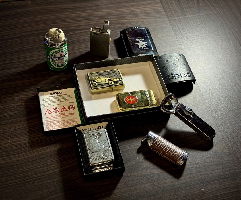 ЗАЖИГАЛКИ Zippo USA (США) коллекция (и другие марки)