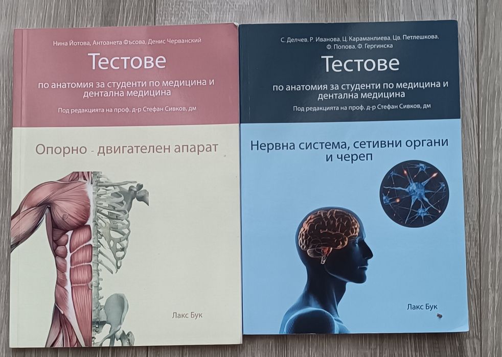 Тестове по анатомия