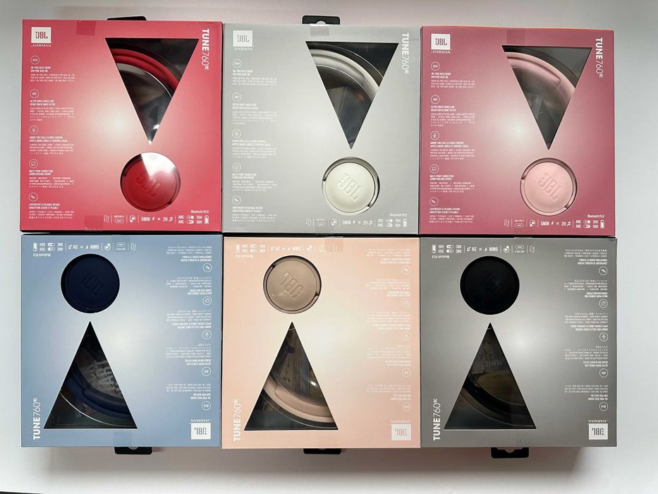 Безжични Bluetooth слушалки JBL T760NC