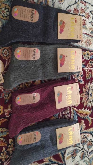 Зимние носки, шерстяные меринос