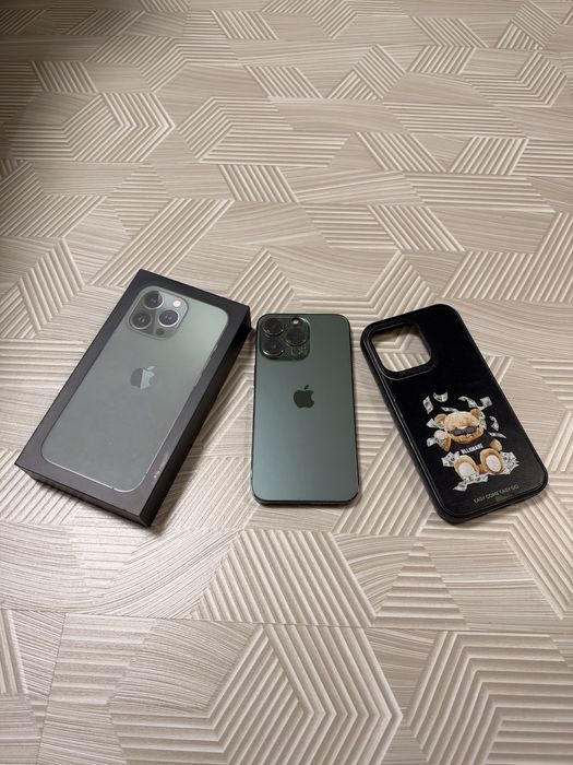 Iphone 13 PRO 256GB | Husa mobilfox | incarcator + cabluri