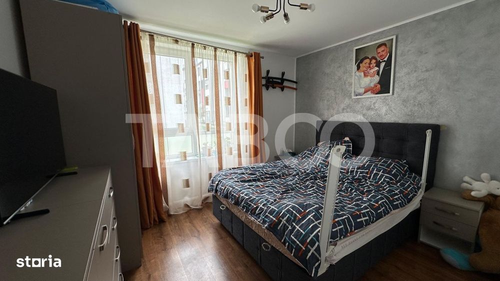 Apartament mobilat utilat  3 camere decomandat zona Arhitectilor Sibiu