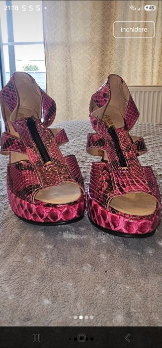 Sandale piele de sarpe Findig Thailand
