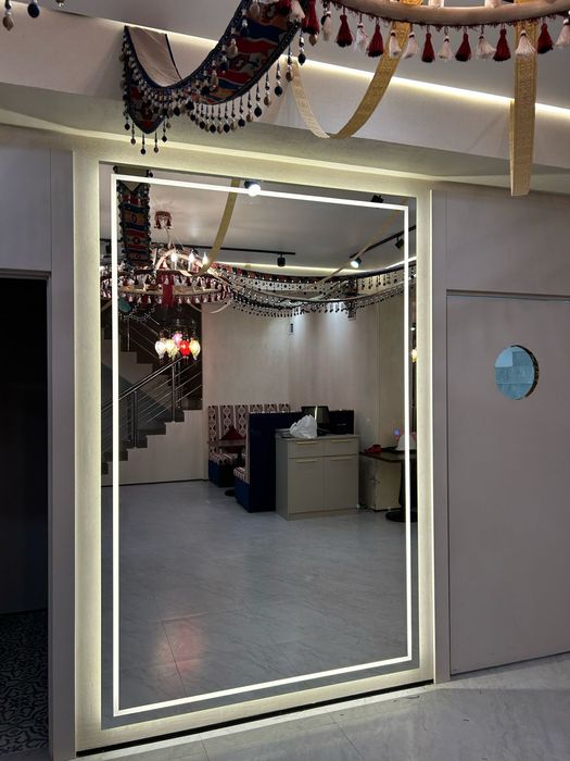 Зеркало с подсветкой | Современное | Для спальни / гардеробной