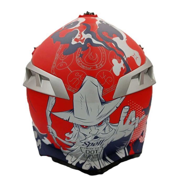 Комплект кросова каска очила и ръкавици