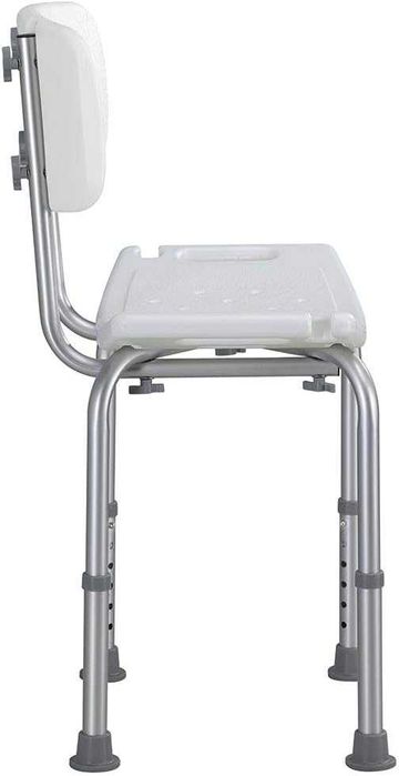 Алуминиев стол за баня Bakaji Стол за възрастни и трудноподвижни до 225кг