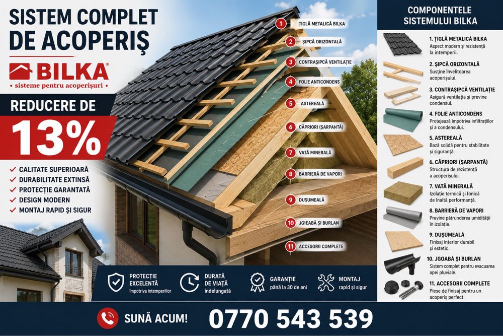 Modificari acoperis reparati si montaj profesional