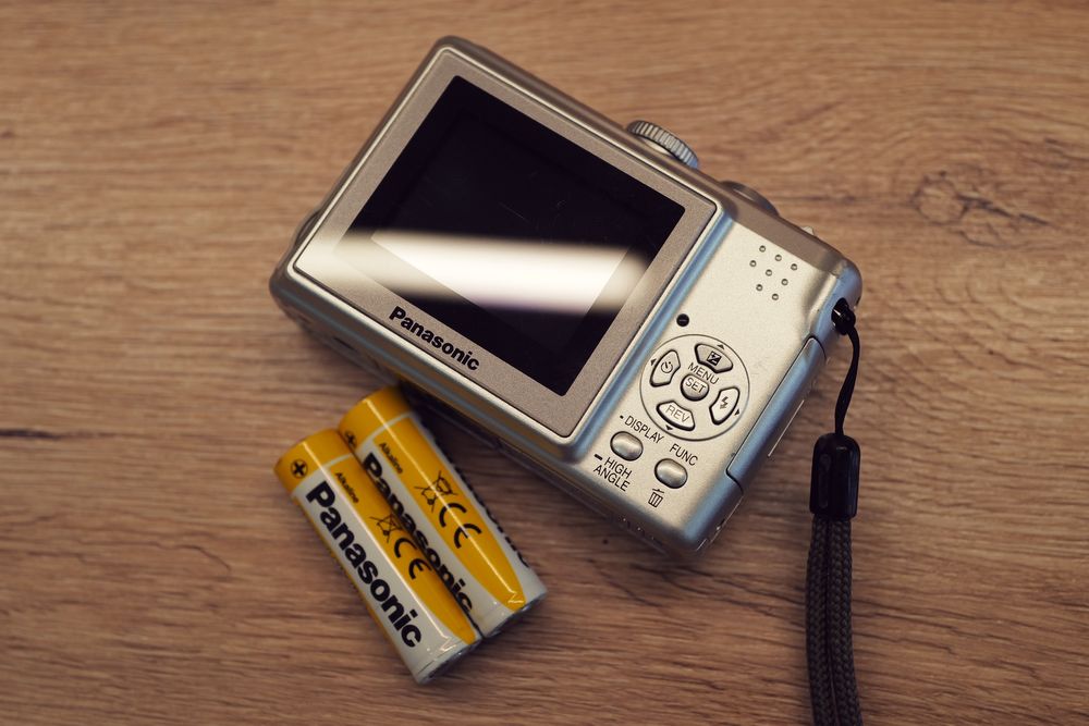 Aparat foto Panasonic Lumix LS70 stare perfecta Retro instagram