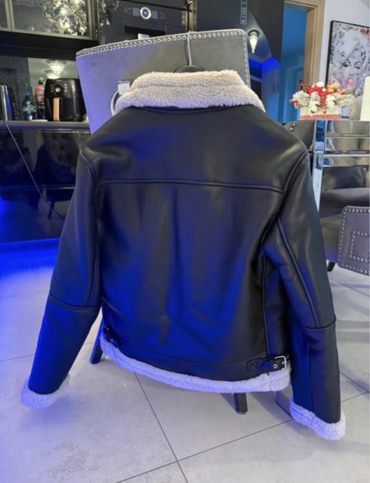 Zara Cojoc de iarna tip geaca aviator