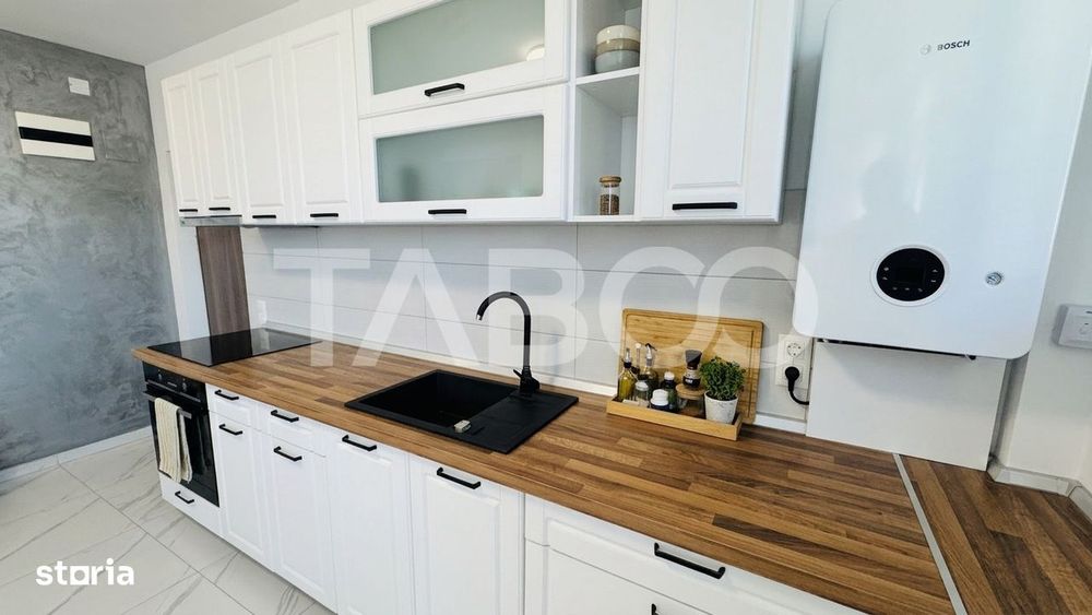 Apartament 2 camere MOBILAT UTILAT 53mpu loc de parcare Doamna Stanca