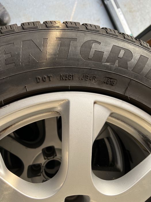 Set de 4 Cauciucuri+Jante  235/65 R17 All Season original Audi 108 H