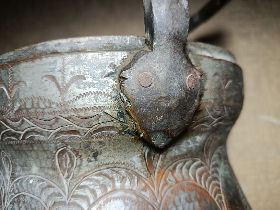 Чан ведро медное