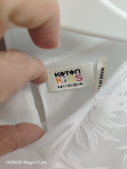 Rochita ocazie kotton 7-8 ani