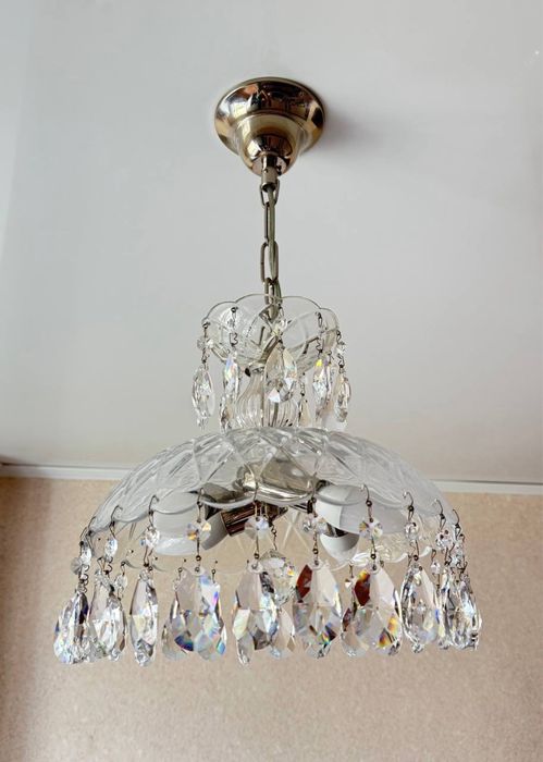 Люстры хрустальные Прага