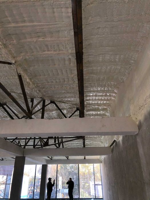 WarmIzol pena sepish xizmati ППУ Пенополиуретановое покрытие мансард