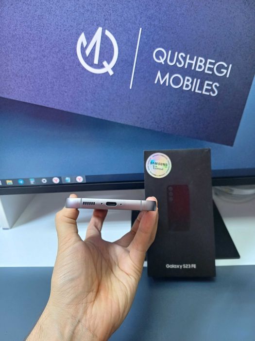 S23 Fe Samsung Galaxy Karobka dok bor 128Gb aybi yoq umuman