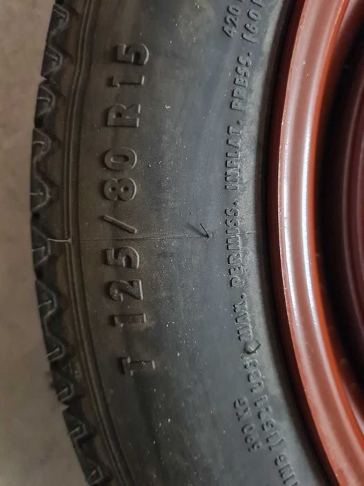 Оригинална резервна гума от Peugeot 207 CC