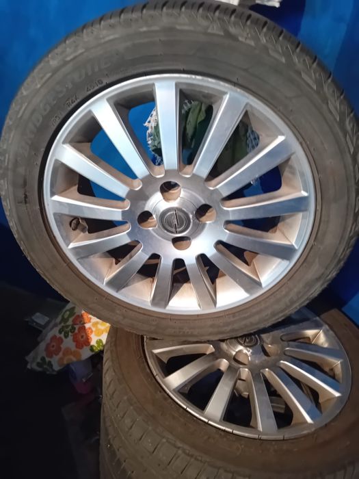 Jante opel cu caucuicuri de vara