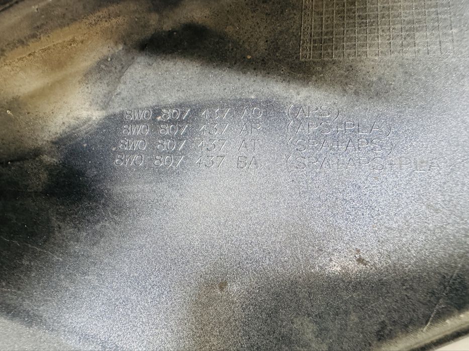 Bara fata S Line Audi A4 B9 facelift dupa 2020 cod 8W0807437AO