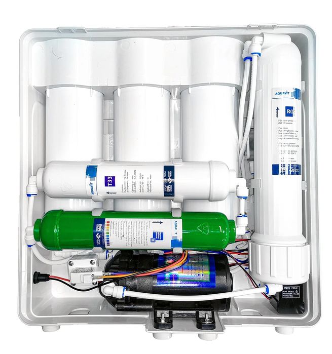 Har xil turdagi osmos membrano suv filtrlari