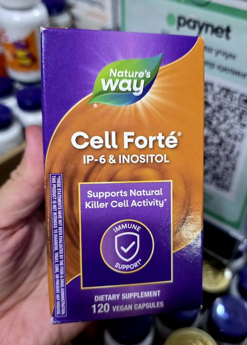 ДОСТАВКИ НЕТ Nature's Way Cell Forté, IP-6 и инозитол
• 120шт скидка ц