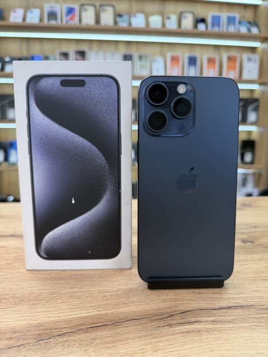 ‼️iPhone 15 Pro Max Blue 512Gb -Sanatate bat.96%- Garantie 12 luni