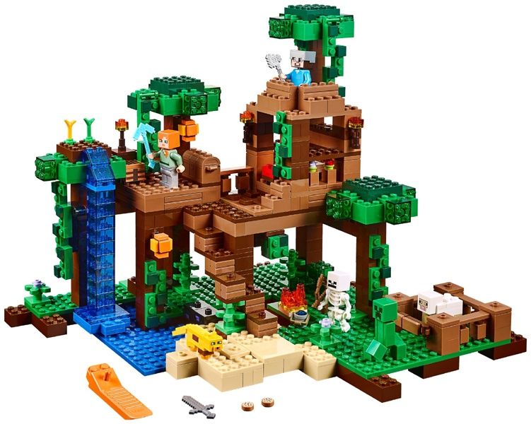 LEGO Minecraft 21125 The Jungle Tree House