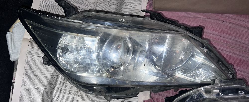 Фары камри 50 комплект оригинал