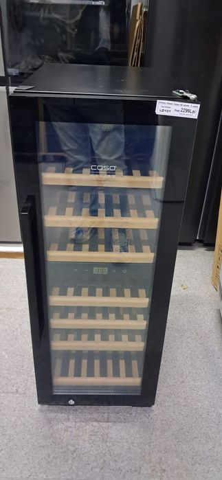 Vitrina vinuri Caso 38 sticle slim import Germania Garanție LD101