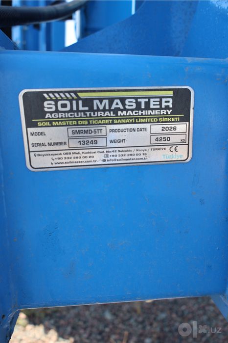 Soil master 5 metr diska borana Turkiya