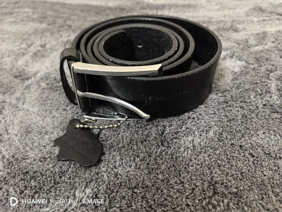 Ремень мужской кожаный! 2 шт.