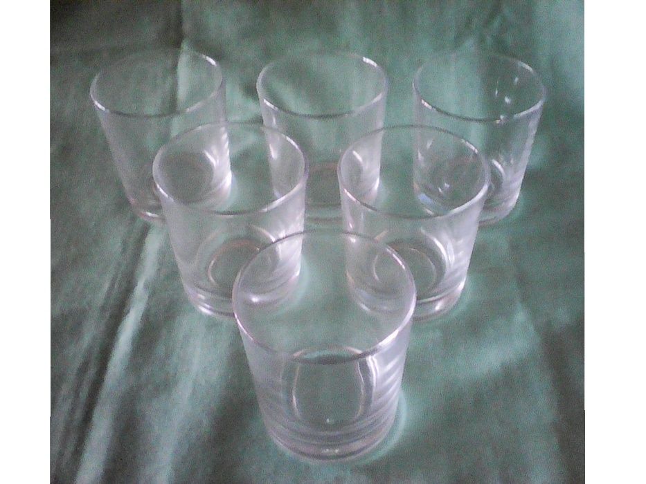Комплект стъклени чаши - 18 бр.